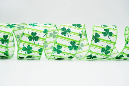 St. Patrick’s Day Wired Ribbon - St. Patrick’s Day Wired Ribbon